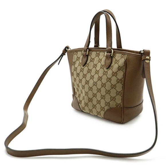 GUCCI Brown Leather Shoulder Bag - Picture 3 of 9